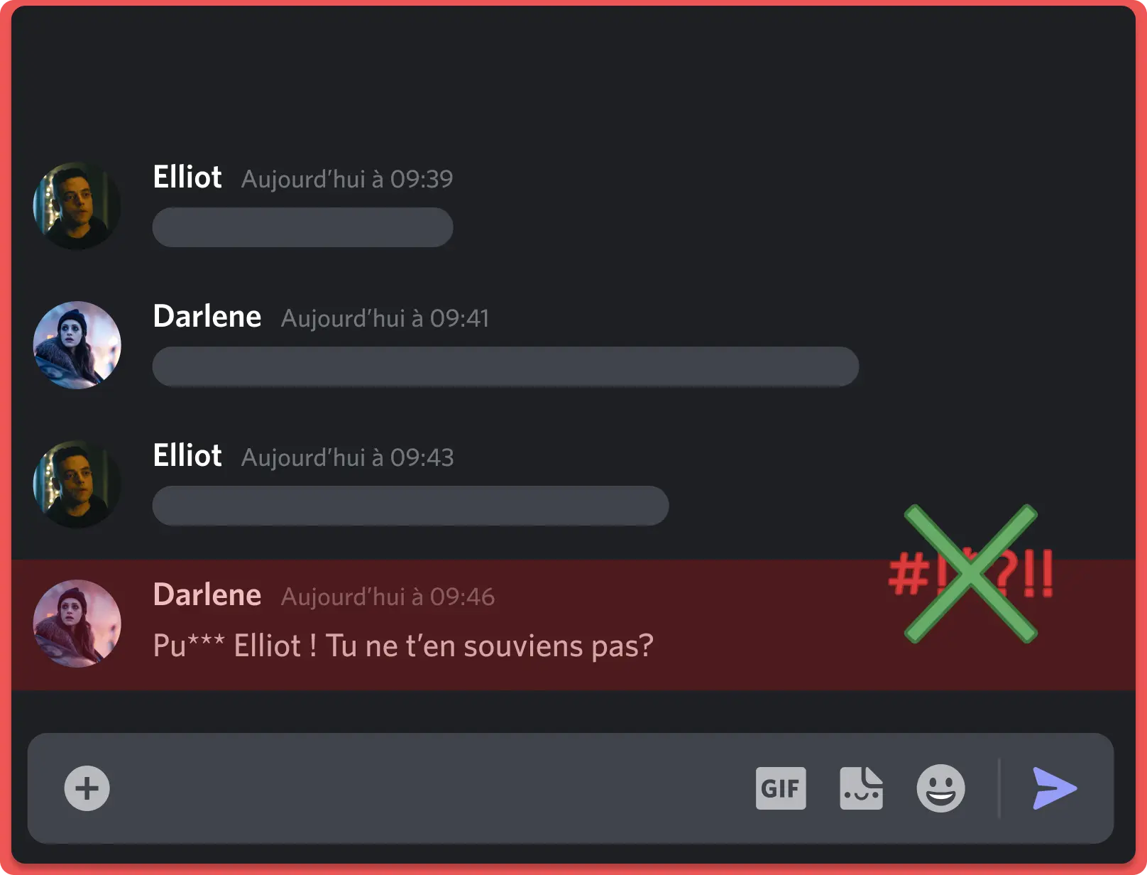 Fonctionnalité première de Mr. Robøt : Filtre contre les insultes